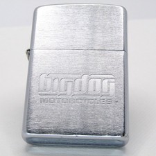 Big Dog Bigdog Motorcycles Zippo Oil Lighter 2004 Fired Rare