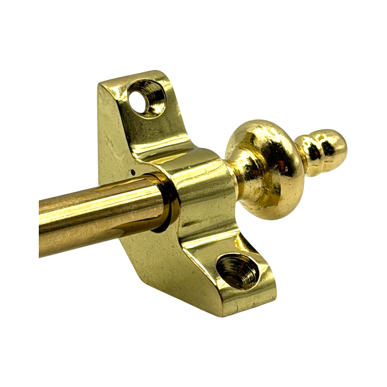 Set of 13 | Stair Carpet Rods Runner| Urn Finial - Polished Brass | Up To 70cm