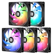 High-Performance 120mm ARGB Cooling Fans - 5 Pack with PWM Control  Low Noise
