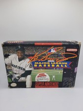 Ken Griffey Jr. Presents Major League Baseball - SNES - in Box - No Manual