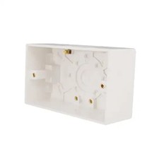 Pattress Box Wall Socket Back Box 25mm 35mm 47mm Single Double