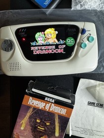 Sega Game Gear Console w/ IPS LCD Screen Upgrade New Glass Lens RECAPPED 9 Games
