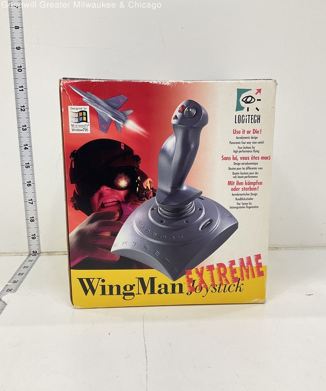 Vintage Logitech Wingman Extreme Joystick