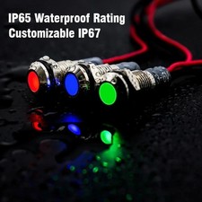 Indicator Light Car Boat Dash Dashboard Panel Warning Lamp Waterproof Indicator Light Car Boat Dash Dashboard Panel Warning Lamp Waterproof