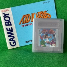 Kid Icarus Of Myths and Monsters DMG-KA-USA Gameboy Cartridge w/ Manual - Tested