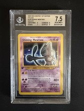 Pokemon 2002 BGS 7.5 Shining Mewtwo 1 Prima Edizione Neo Destiny Italiano Wotc