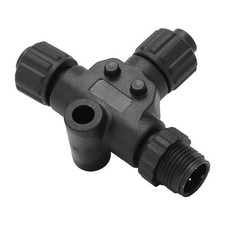 Marine NMEA2000 Steckverbinder M12-A-5 Pin T-Verbinder Wasserdicht Netzwerk