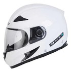 Spada SP17 Full Face Motorcycle Motorbike Helmet White Size Small