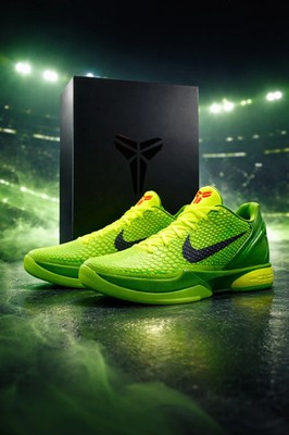 Grinch Kobe 6 Protro Men Size US (7-12) | eBay
