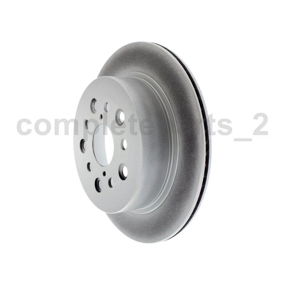 4 Front Rear Brake Rotors Fits Lexus LS430 4.3L - Image 2 of 4