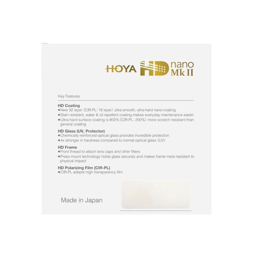 Hoya HD Nano Mk II UV Camera Lens Filter - Picture 3 of 9