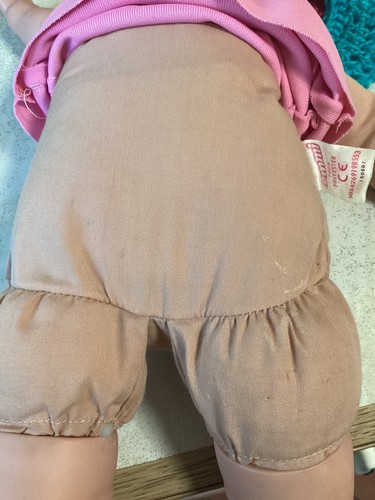 18” CITITOY GIGGLING, BLINKING Eyes Soft Bodied Vinyl Dressed Baby Doll, EMMI. - Picture 8 of 12