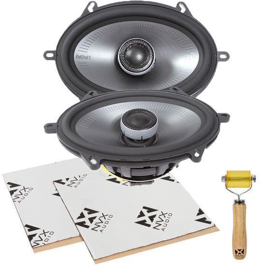 Polk Audio MM572 5 x 7 двухполосных коаксиальных динамиков с БЕСПЛАТНЫМ глушителем звука и роликом 2959000₽