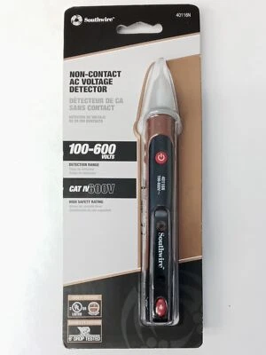 Southwire 40116N 100 to 600-Volt Non-Contact AC Voltage Detector