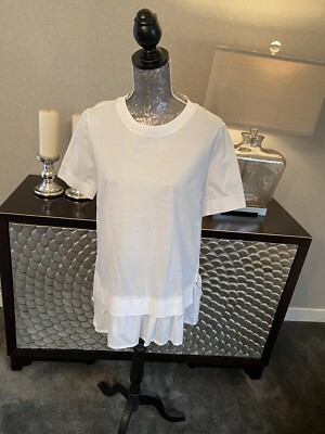 RIANI Shirt Buse weiß Size M 38 !NEU mit Etikett! NP 189 