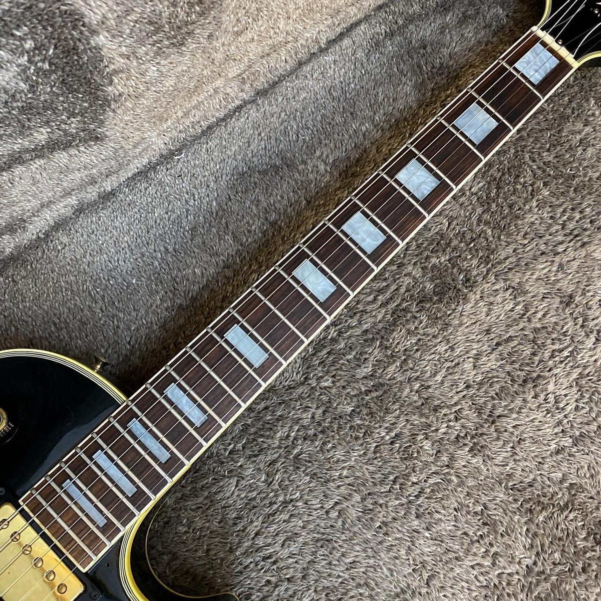 Greco EGC Black Gold Hardware Made in Japan LP Custom Type