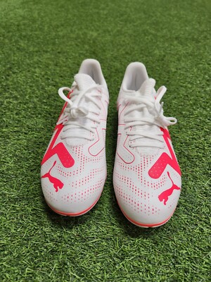 Puma サッカーシューズ ホワイト/ピンク FG26センチ 108901-05-00.jpg