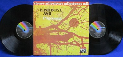 LP WISHBONE ASH - MILESTONES / PILGRIMAGE + ARGUS / 2-LP MCA 5C 184-50373