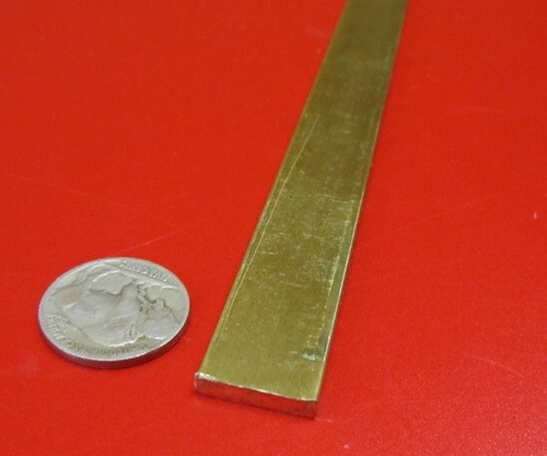 360 Brass Flat Bar 1/8" Thick x 5/8" Wide x 72" Length - Picture 3 of 10