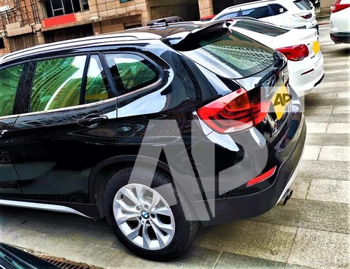 Kit de carrocería alerón techo trasero negro brillante BMW X1 E84 X1M 2009-2015 - Imagen 9 de 12