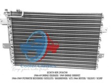 66 67 68 69 Dodge Charger Coronet Gtx Mopar Ac Condenser Ac Oem 2936780 Ac3070