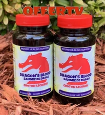 2 SANGRE DE DRAGO DRAGON'S BLOOD ANTI-INFLAMMATORY CROTON LECHLERI HEALING PILLS