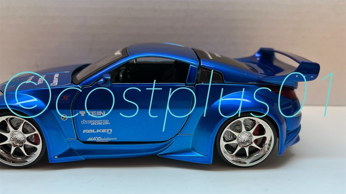 JADA DUB CITY 2003 NISSAN 350Z 1:24 BLUE *** | eBay