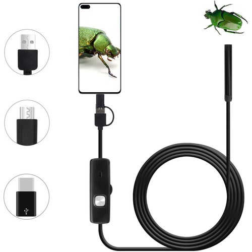 3IN1 Waterproof HD Endoscope USB Type-C Endoscope Inspection Camera for Android - Picture 17 of 20