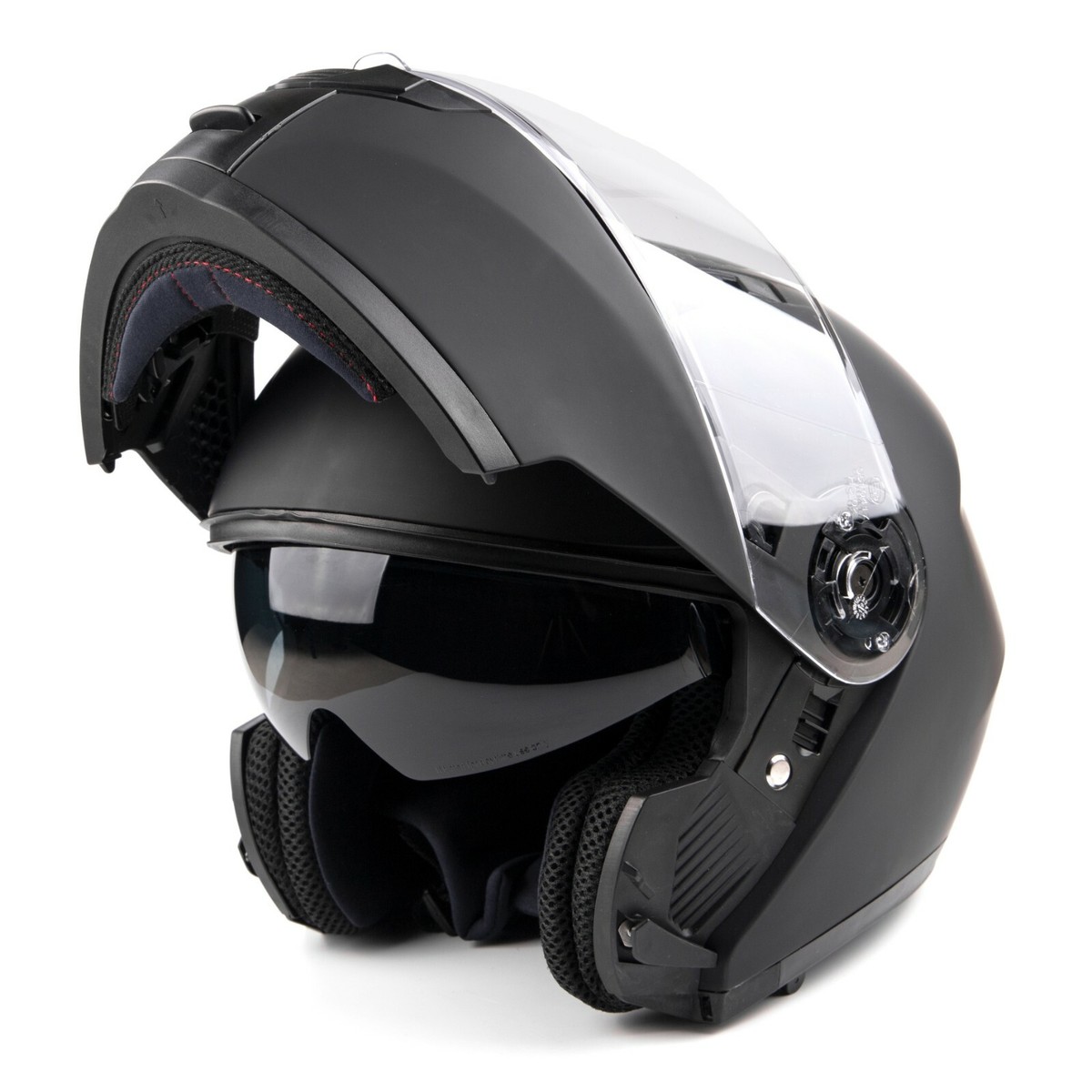 Typhoon Modular Motorcycle Helmet With Drop-Down Sun Visor - DOT Certified, Sizes S-2XL Typhoon Modular Motorcycle Helmet With Drop-Down Sun Visor - DOT Certified, Sizes S-2XL