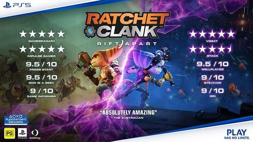 Sony Ratchet & Clank : Rift Apart PS5 Action and Adventure game - Picture 6 of 6