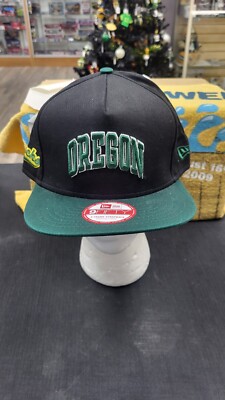 NWT NCAA OREGON DUCKS CAP HAT LOGO ADJUSTABLE STRAP NEW ERA 9FORTY 940 ...