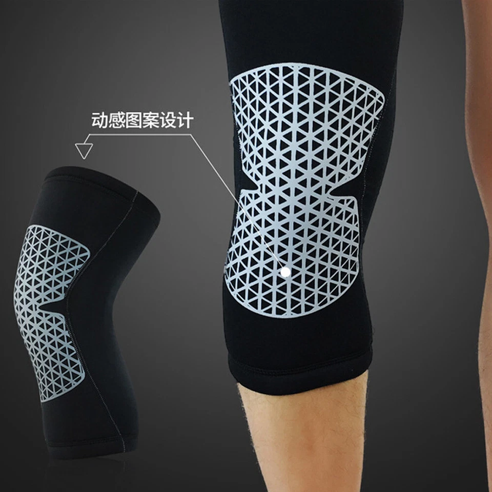 2 PCS Basketball Knee Pads Protectors Outdoor Sports Cycling Running Leg Sleeves - Image 3 of 4