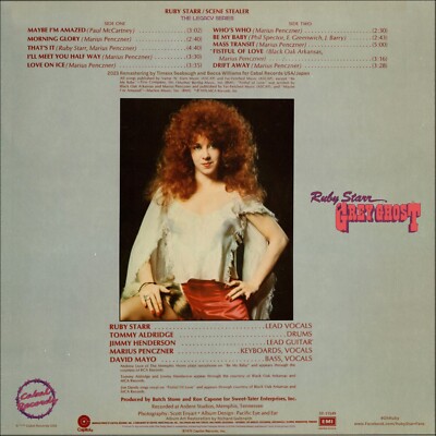 RUBY STARR Scene Stealer 50th Ann. CD + Jim Dandy “Fistful” Single