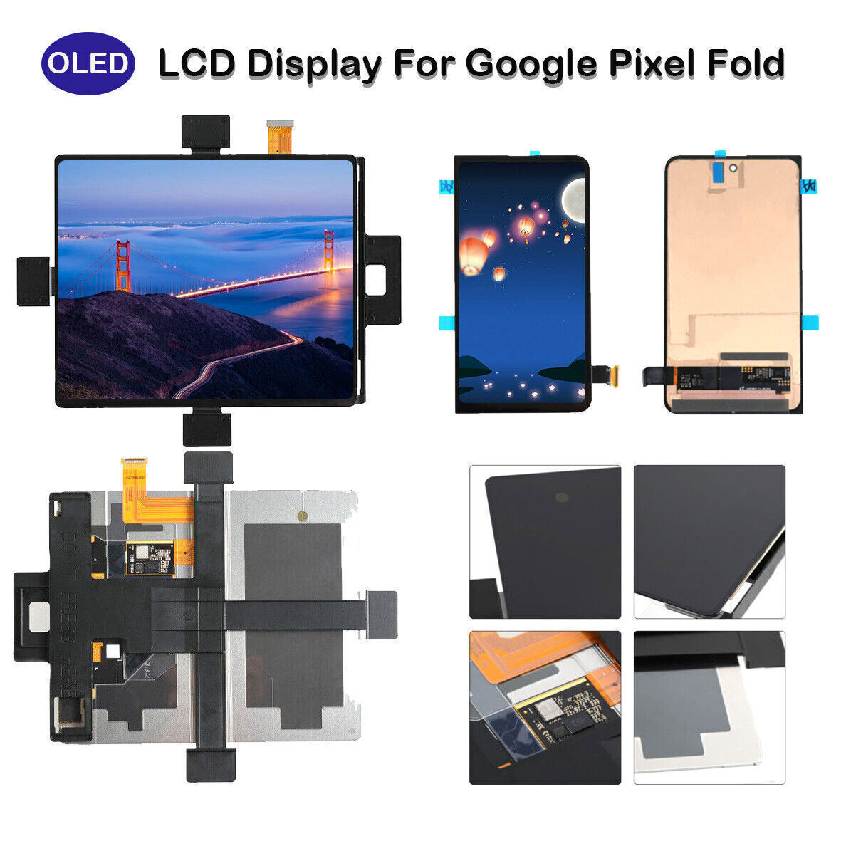 OEM Screen LCD Display Touch Digitizer Replacement For Google
