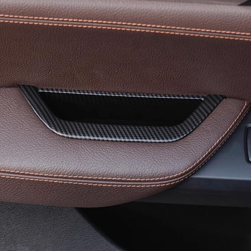4 piezas manijas de puerta interiores RHD panel cubierta de tracción interior moldura para BMW X3 X4 F25 F26 - Imagen 15 de 24