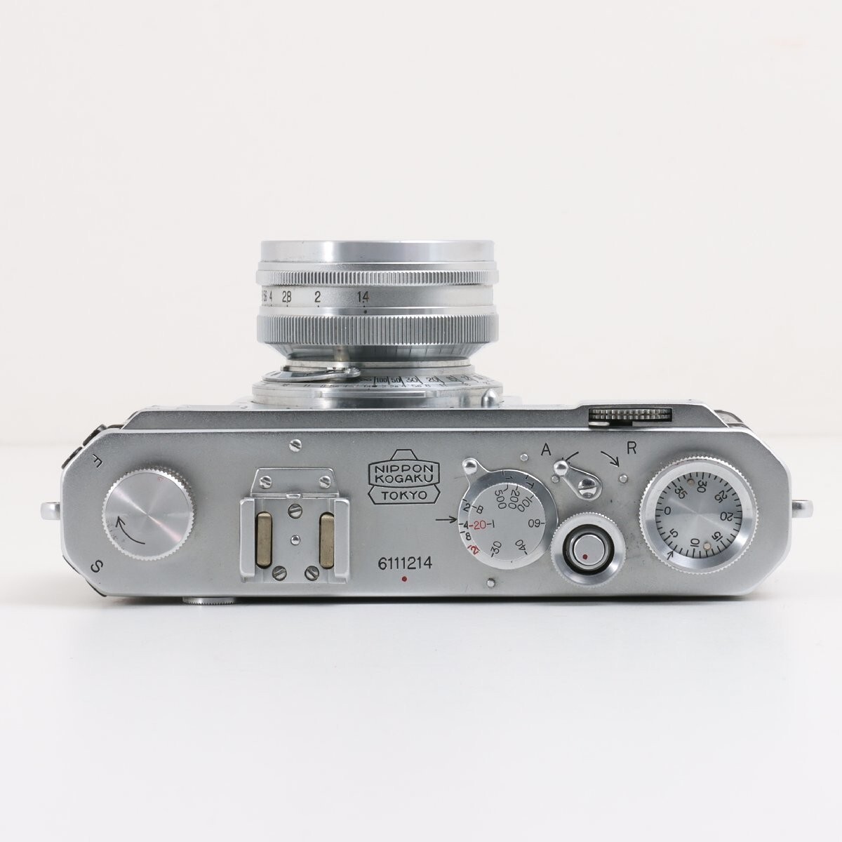 Nikon S Rangefinder NIPPON KOGAKU Film Camera + Nikkor S.C 1.4 5cm Used