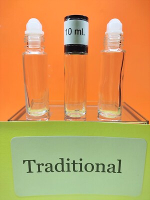 Traditional Body Oils, Musk, & Sandalwood, 10 ml. BUY 3, GET 4th FREE