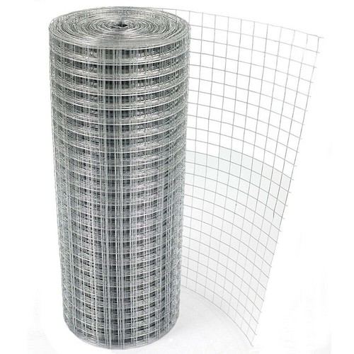 8M Galvanised Welded Wire Mesh Panel Fence Mesh Welded Wire Chicken Pet