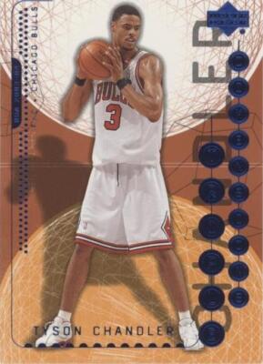 2003-04 Upper Deck Triple Dimensions - Tyson Chandler #8 for sale