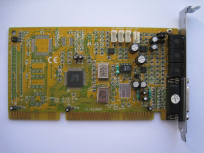 RARE Yamaha YMF718-S 16-bit OPL ISA Sound Card for Retro 386 486