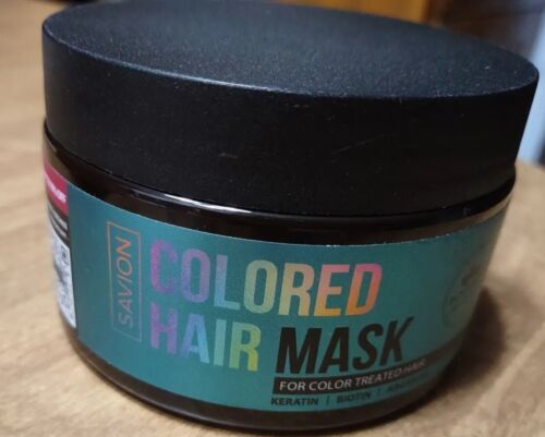 Savion  Colored Hair Biotin Shea Butter Hair Mask Strengthening Thickening  - Afbeelding 1 van 4