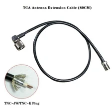 TCA PRC152A/148 Radio Antenna Extension Cable Solid Insulated Coaxial Cable 80cm