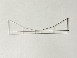 Marklin 8924 Catenary Cross Span 123mm (up to 5 tracks) - Z Scale