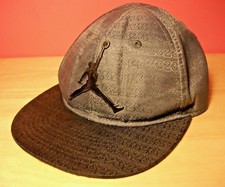 Air Jordan Baseball Cap Gray / Black Kid's 4/7 SnapBack