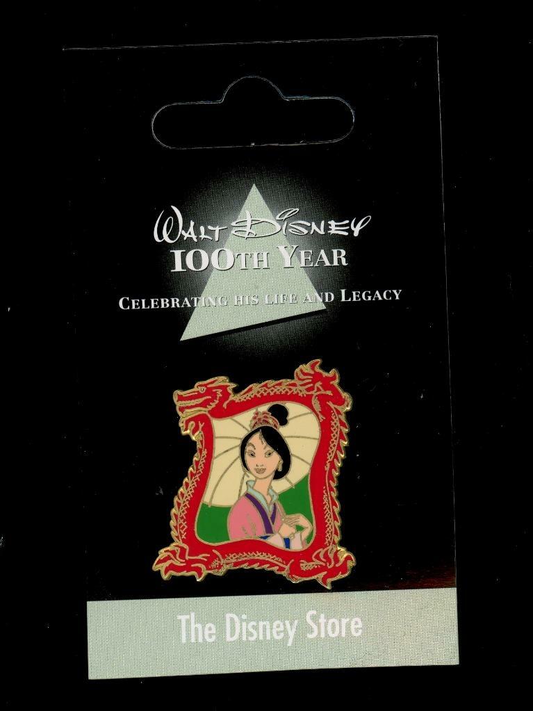 ディズニー5点　ゆぅ JDS Japan Store Mulan Princesses Walt 100th Year LE Disney