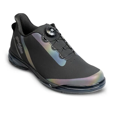 KR Strikeforce TPC Hype Black/Iridescent Right Handed Men's Bowling Shoes - Image 1 of 4