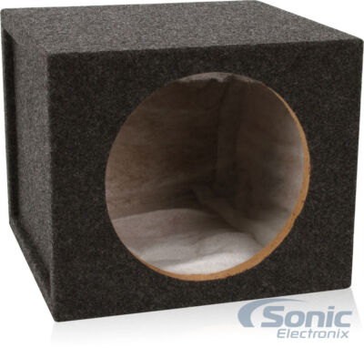 Belva 1SL10-0.7 | Single 10'' Sealed 3/4 MDF Sub Box w/ Polyfil