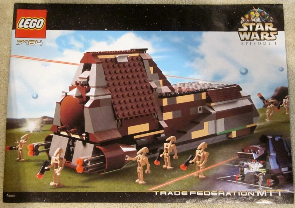 LEGO STAR WARS 7184 TRADE FEDERATION MTT EPISODE 1 NEW IN OPENED BOX SEALED BAGS - Image 4 of 4