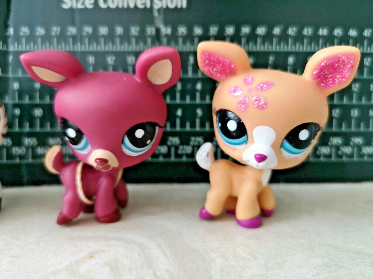 Littlest Pet Shop Pets LPS LOT DEER 1517,2113,PONY 1097,1992,ZEBRA 903  AUTHENTIC