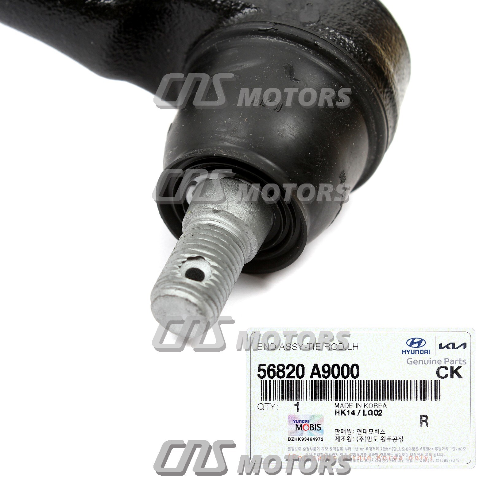 GENUINE Outer Tie Rod End LEFT DRIVER LH for 20152021 Kia Sedona